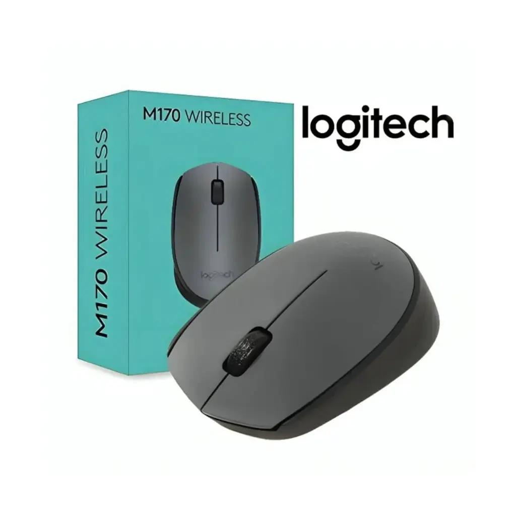 MOUSE LOGITECH M170 - GRIS (CAJA)