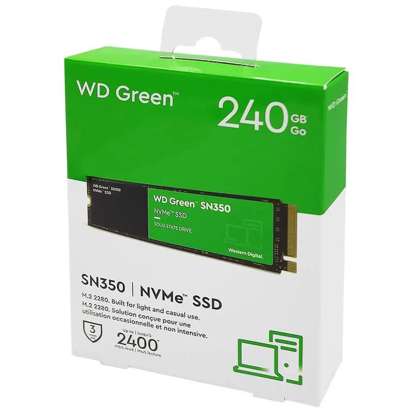 WD GREEN SATA SSD 2.5  SOLD STATE DRIVE - 240GB 