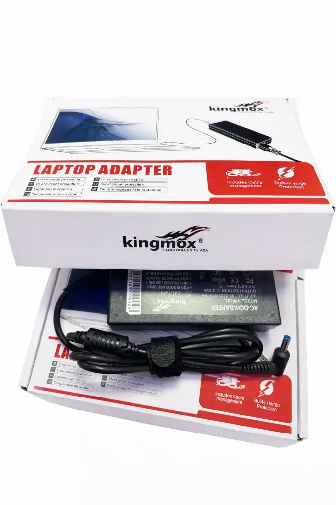 CARGADOR HP PUNTA AZUL 19V 3.33A (4.5*3.0MM) 65W