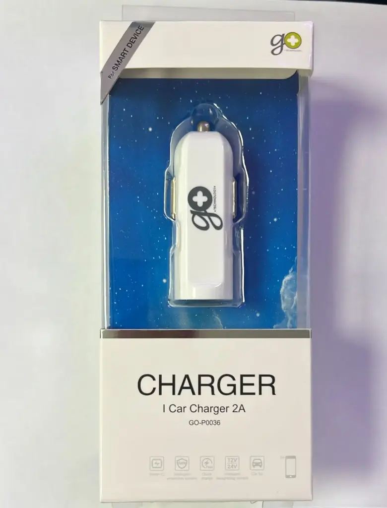 I CAR CHARGER 2A GO-P0036