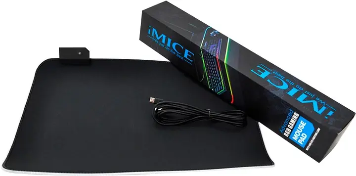 IMICE PD-04 ADVANCED RGB GAMING MOUSE PAD 
