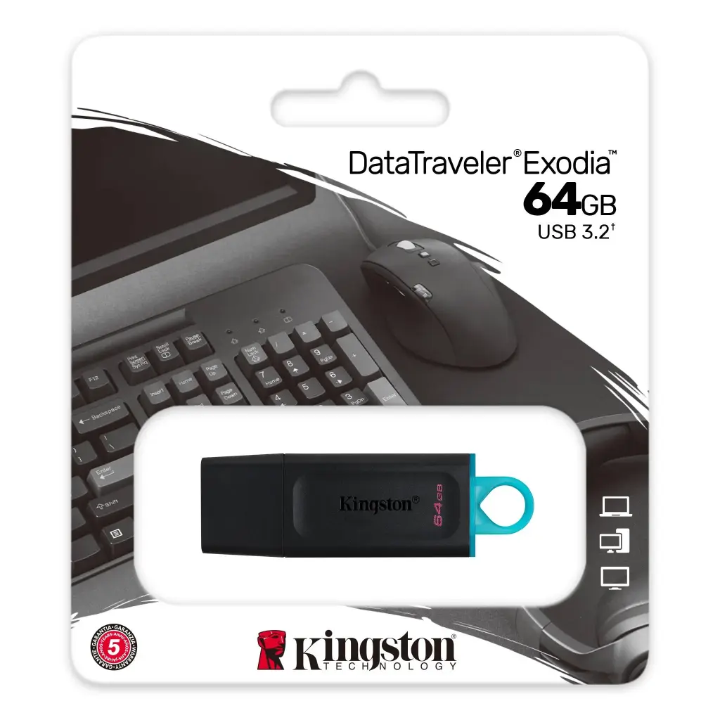 KINGSTON DATA TRAVELER EXODIA - 64GB