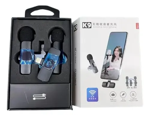 MICROFONO INALAMBRICO K9 6G TWS
