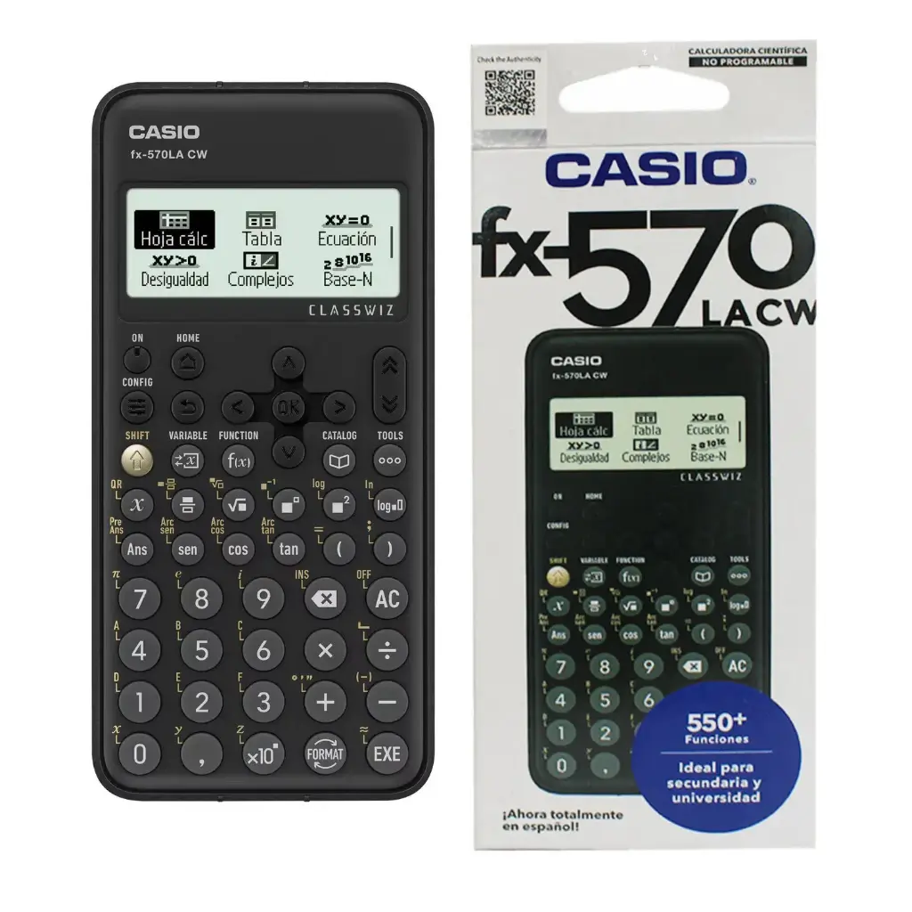 CALCULADORA CASIO DE MESA MW-5V-BK