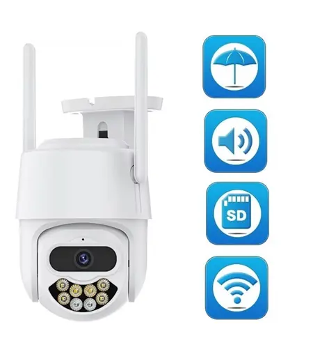 OUTDOOR PAN-TILT CAMERA P7-G4-SG 2.5K WHITE