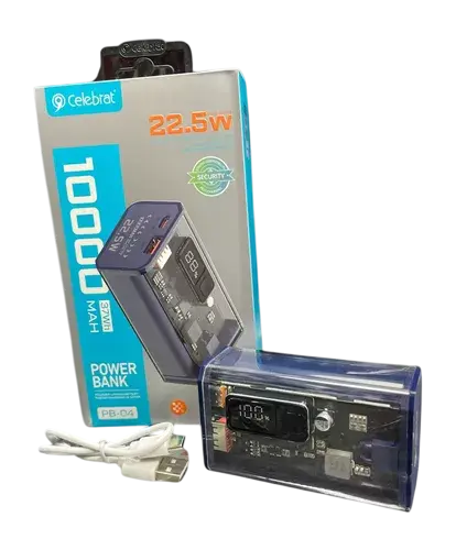 POWER BANK CELEBRAT PB-04 10000 MAH 