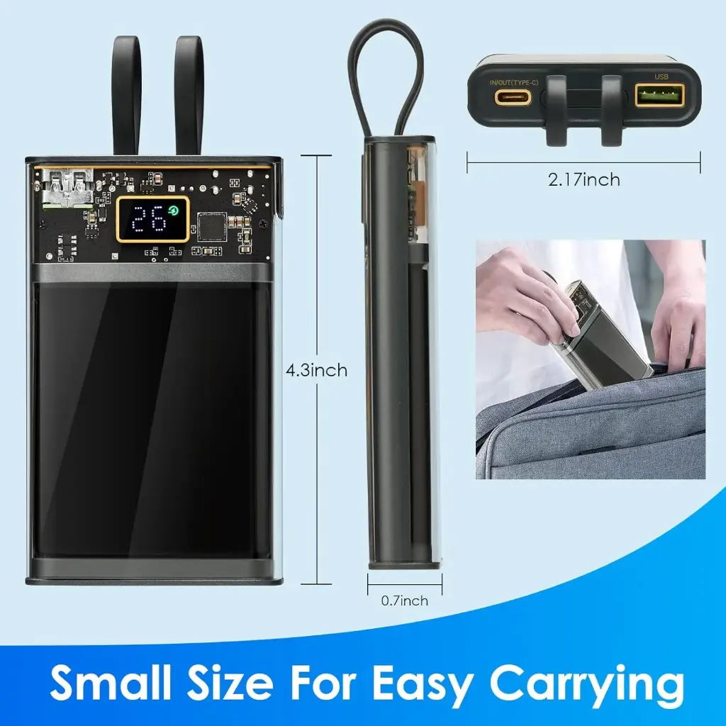 POWER BANK SUPER FAST CHARGING E40A 10000 MAH 