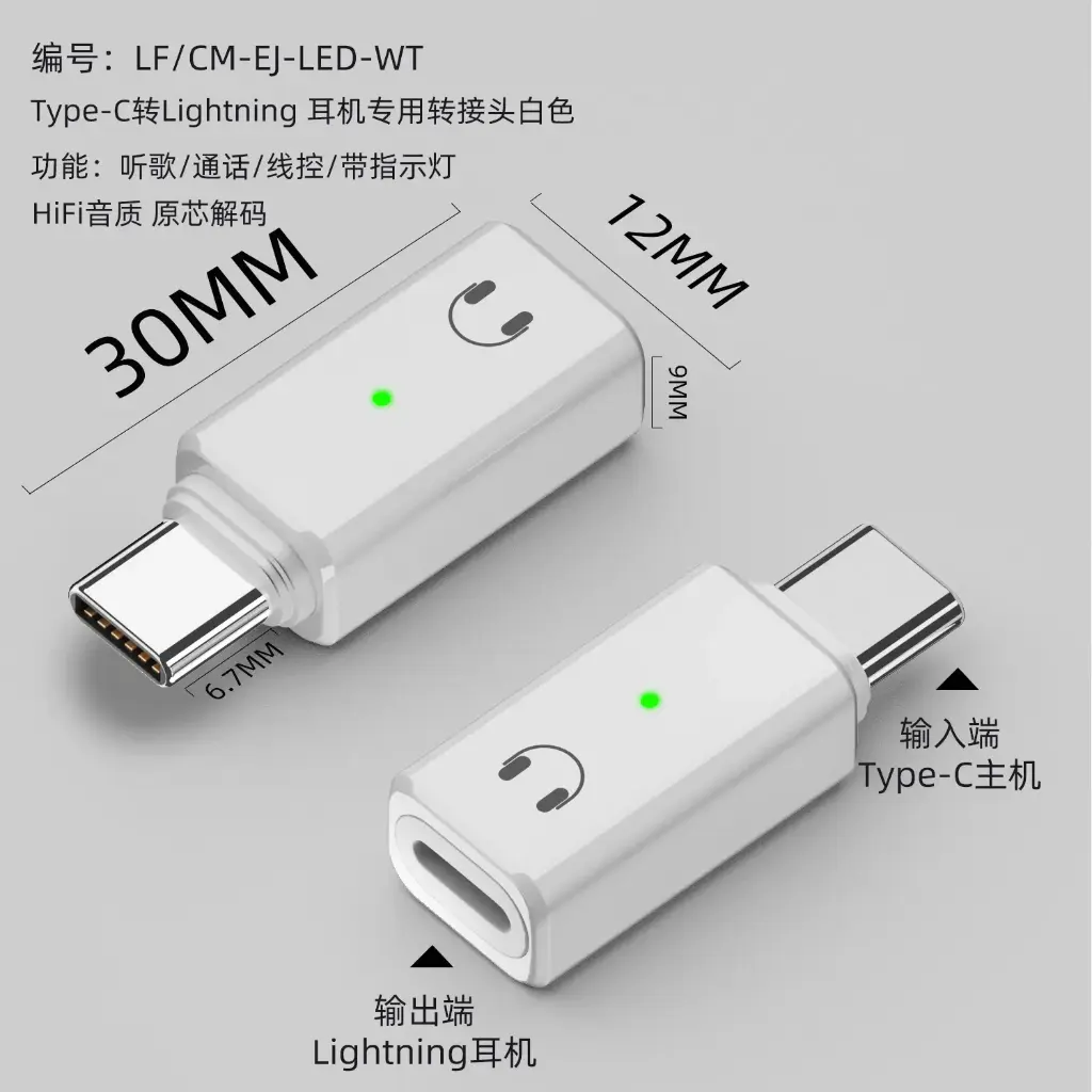 OTG LIGHTNING TO C MICROFONO 