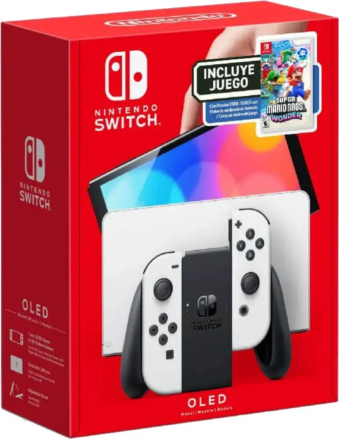 CONSOLA NINTENDO SWITCH OLED LATAM + WONDER