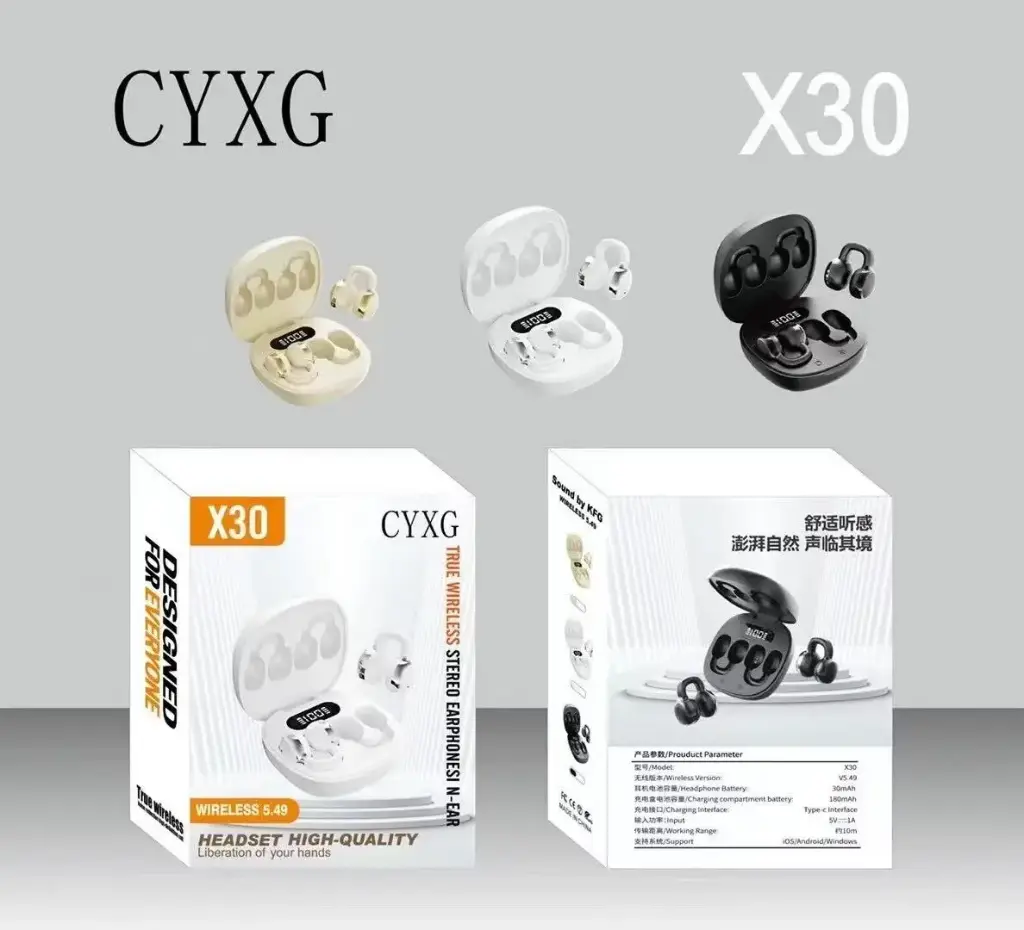 AUDIFONO WIRELESS STEREO EARPHONE X30