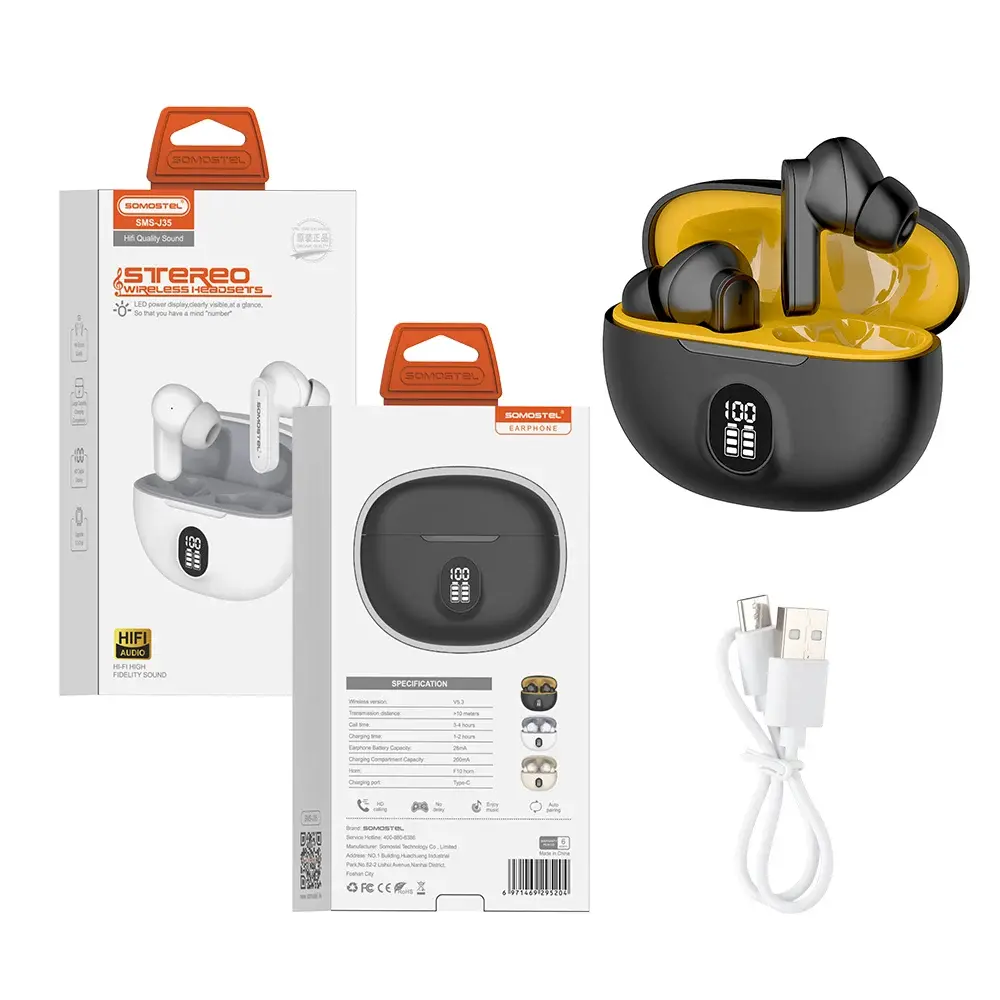 AUDIFONO STEREO WIRELESS HEADSETS SMS-J35