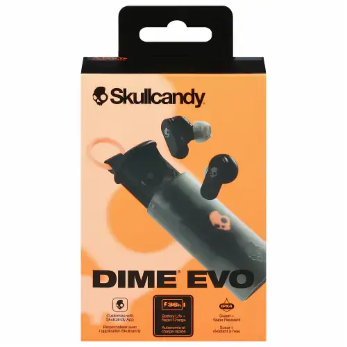 SKULLCANDY DIME EVO BLACK