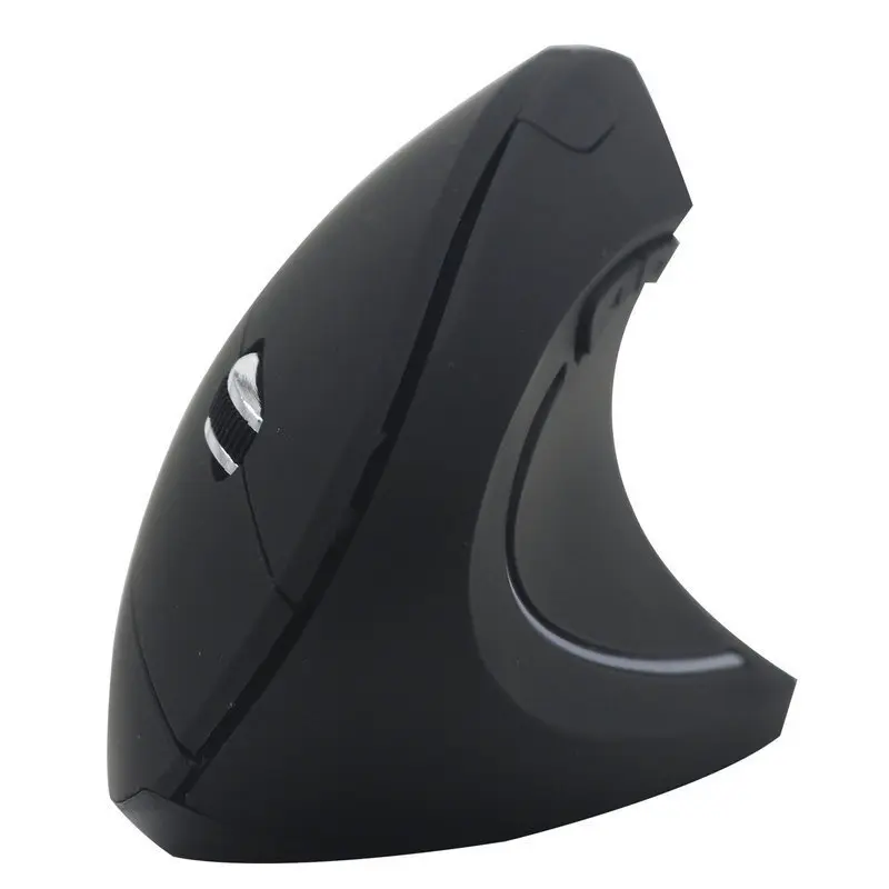 MOUSE VERTICAL DE BATERIA - NEGRO 