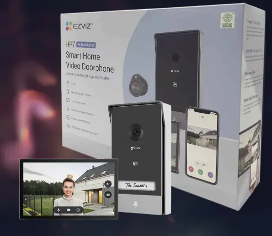 EVZIZ EP7 SMART HOME VIDEO DOORPHONE 2K RESOLUTION