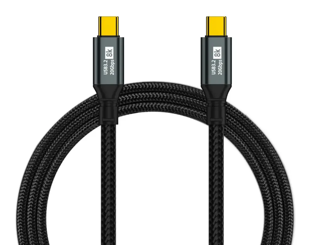 CABLE CORDON USB3.2 20GB 8K 3.0M C-C