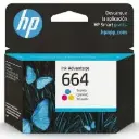 TINTA ORIGINAL HP 664 - COLOR