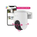 EZVIZ H8C PRO CAMARA INALAMBRICA 4K SIRENA Y LUZ