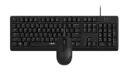 KIT DE TECLADO RAPOO CON MOUSE NX1500