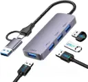 ADAPTADOR TYPE-C & USB 3.0 TO HUB 4 IN 1 USB 4 PORT HUB