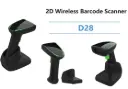 2D WIRELESS BARCODE SCANNER D28