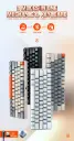 MOUSE T-WOLF T30 - WH/BK