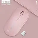 MOUSE T-WOLF Q18 ROSADO 