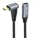 CABLE CORDON TIPO C HEMBRA Y TIPO C MACHO 1.5M